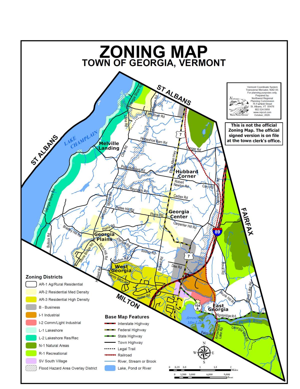 zoning map